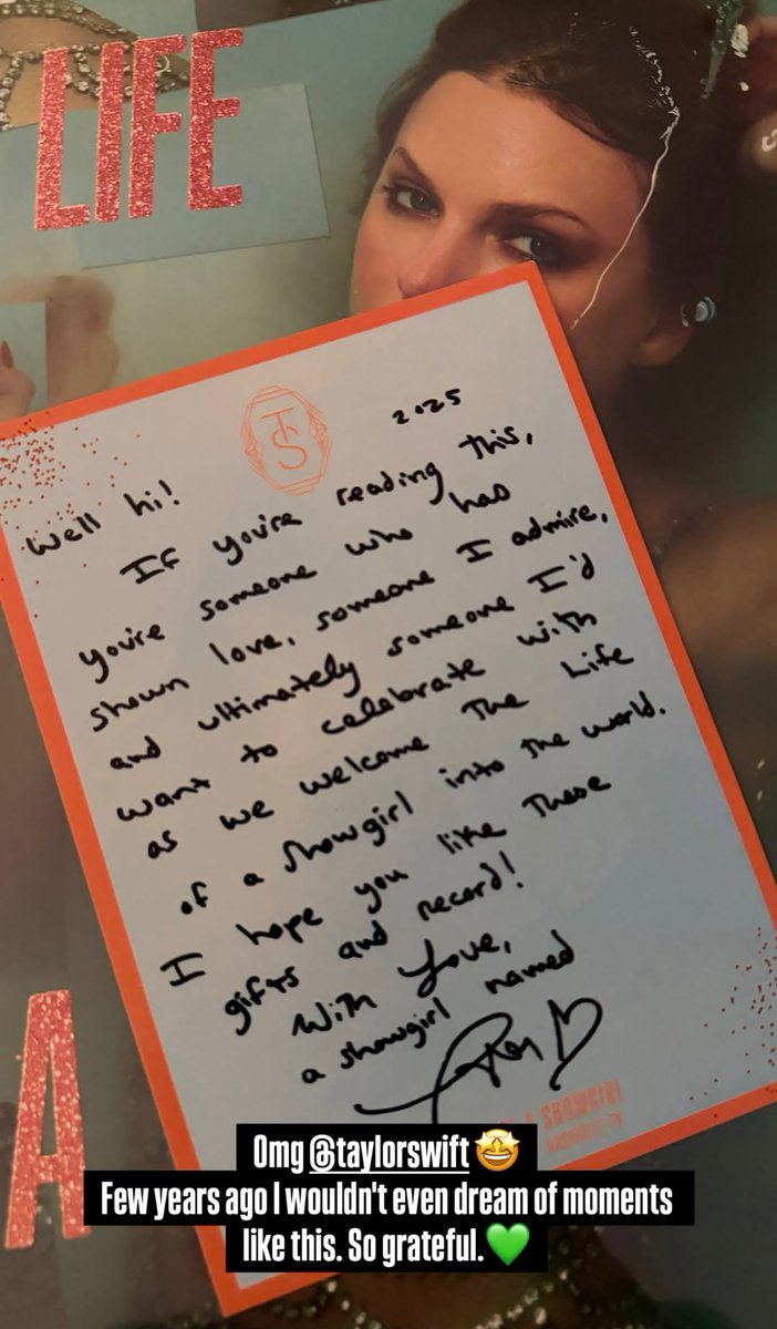 Iga Świątek ujawniła, że otrzymała prezent od Taylor Swift.