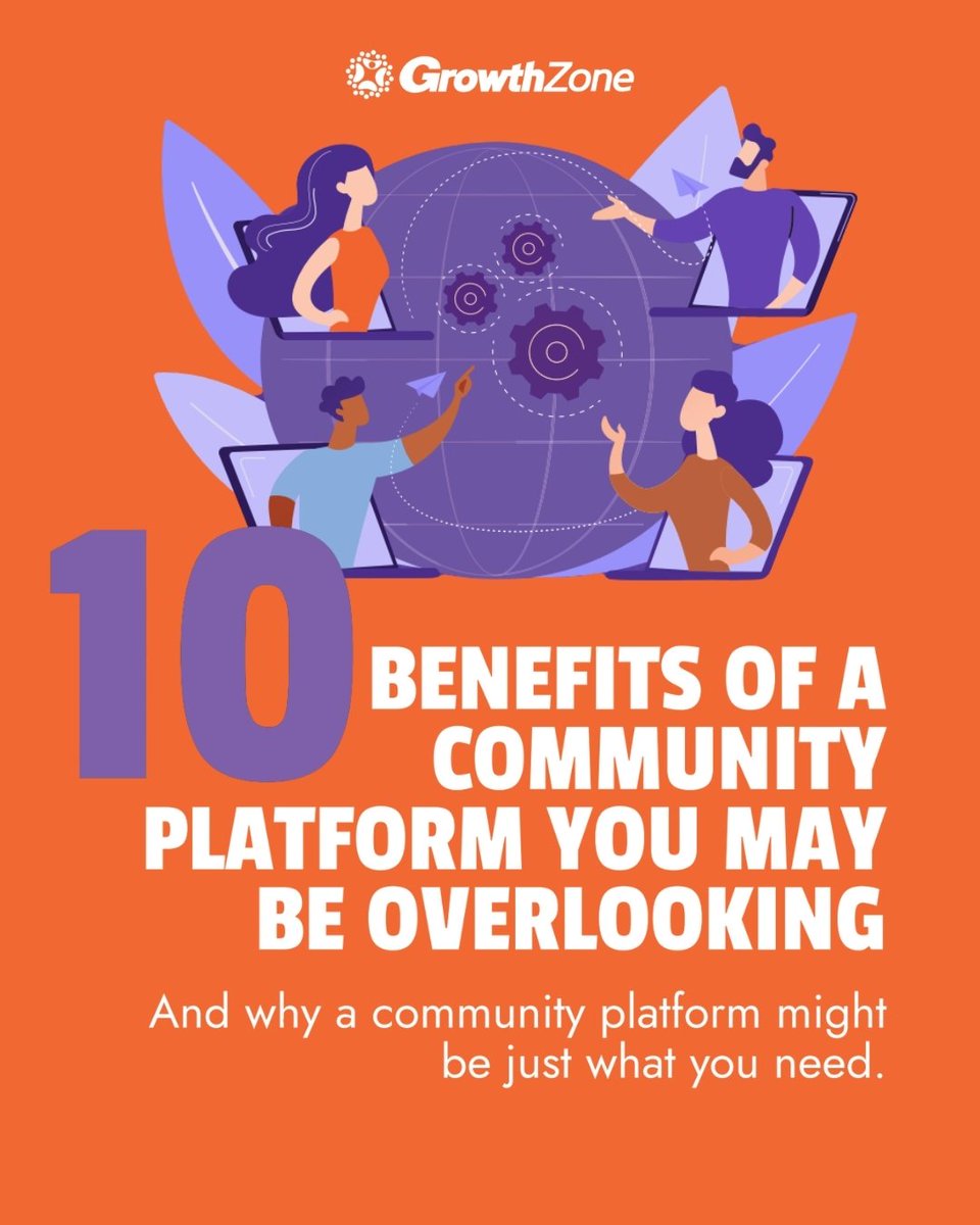 chamber_master's tweet image. Don’t just manage your members - empower them. 🚀
New eBook → 10 Benefits of a Community Platform You May Be Overlooking
📥 Download: hubs.ly/Q03N9ftw0
#GrowthZone #CommunityPlatform #OnlineCommunity