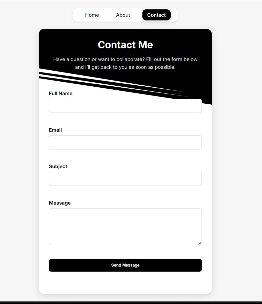 HNG Stage 1 Frontend Task:  Build a multi-page profile card app  by adding an about me and contact page to your previous work  using HTML/CSS/JavaScript.  

 Live url:  jaimzh.github.io/HNG-stage0-fro… 

Repo: github.com/jaimzh/HNG-sta… 

#hnginternship #hng #frontend

<a href="/hnginternship/">HNG💡</a>