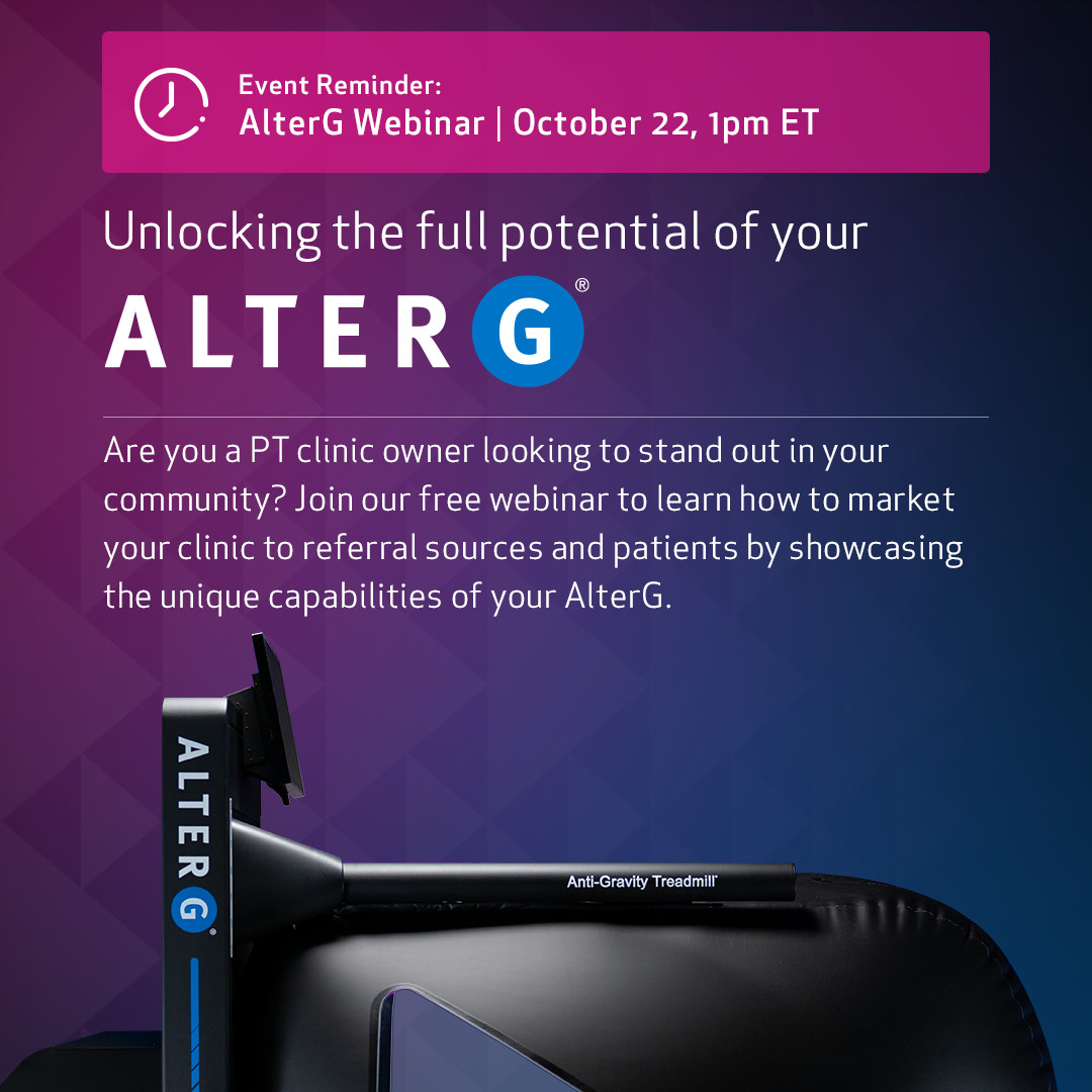 AlterG Anti-Gravity Systems tweet media