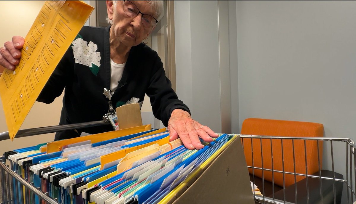 Delores Booke is one of the coolest people I’ve ever met. 

At age 91, she still makes it a point to volunteer a few hours twice a week. She says it keeps her young. 

Meet Delores tonight on <a href="/KFYRTV/">KFYR-TV</a>
