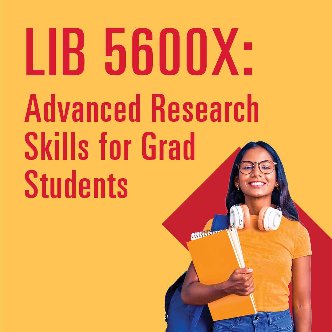 ISU_Library's tweet image. Attn: @ISUGradCollege students. Registration for LIB 5600X open for spring 2026. Level ⬆️ research skills & thesis prep. Guidance conducting high-quality academic research. Understand the research process. Learn more: lib.iastate.edu/news/spring-20…
Seats are limited. Register today.