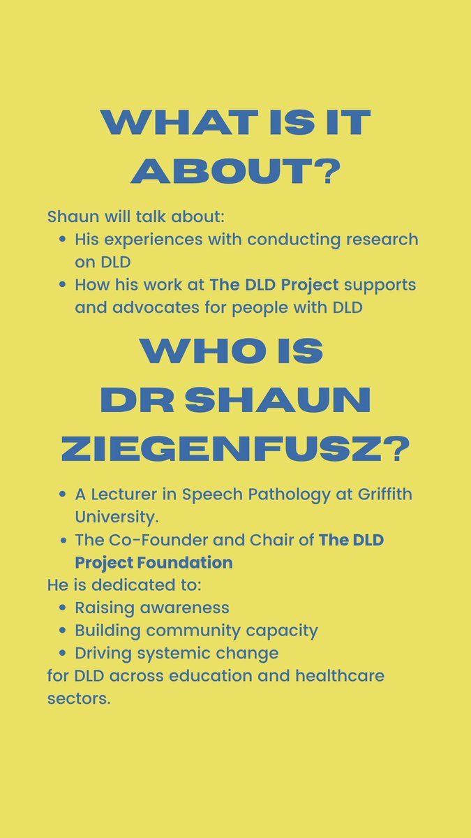 Engage with Developmental Language Disorder tweet media