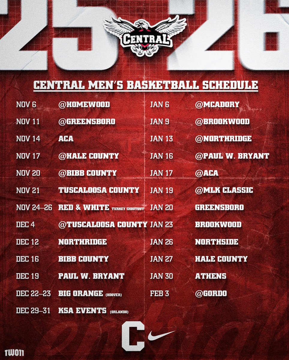 Central Tuscaloosa Men’s Basketball tweet media