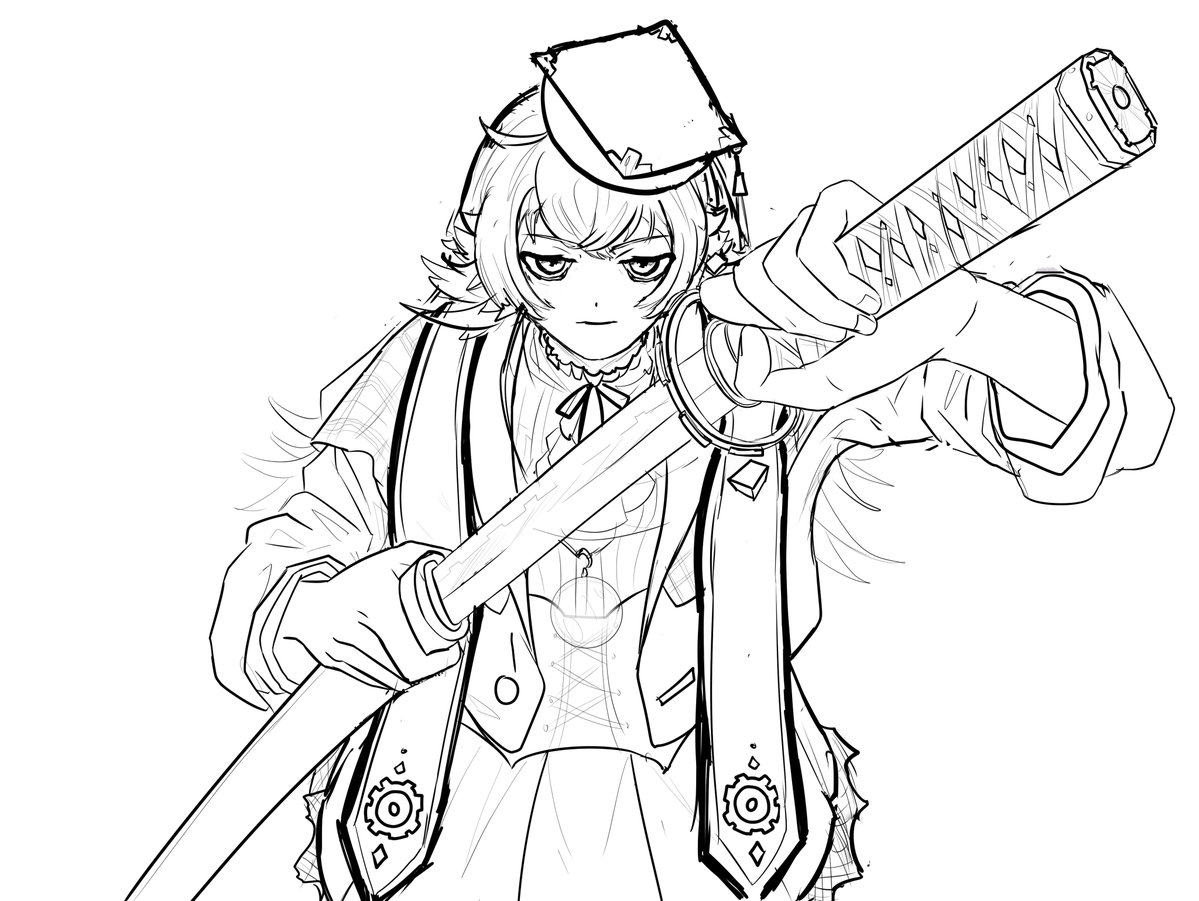 Angular_Circle's tweet image. #ApprenArt
I still can&apos;t figure out if Jeanne likes kagurabachi.
