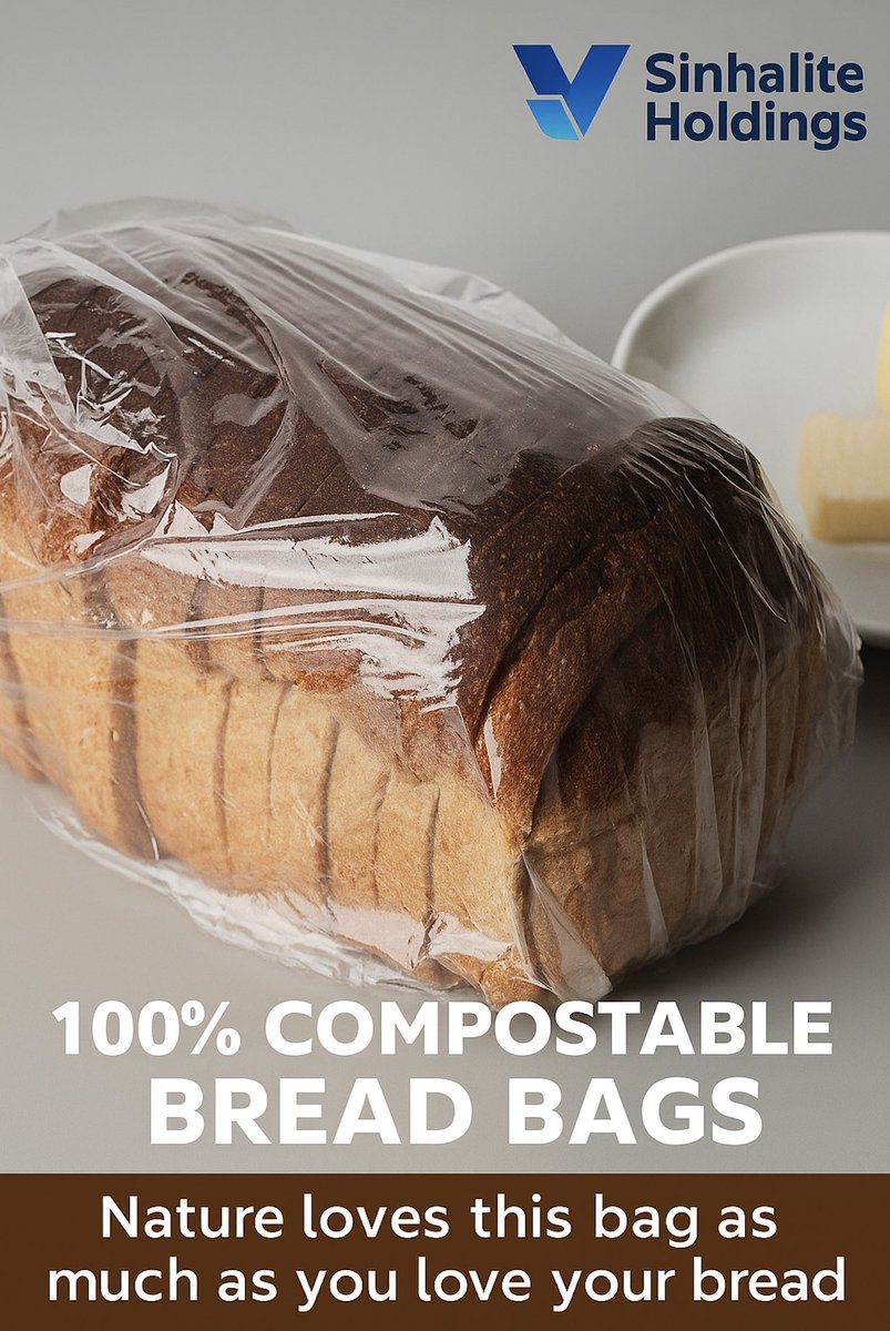 sinhalite149's tweet image. 🍞 100% Compostable FDA-Certified Bread Bags now in Great Britain! 🌍

Let’s say NO to plastic &amp;amp; YES to sustainability.
Perfect for bakeries &amp;amp; bread manufacturers — custom branded, durable &amp;amp; eco-friendly. 🌱

👉 sinhaliteholdings.com
📞 +44 7574 512875

#CompostablePackaging