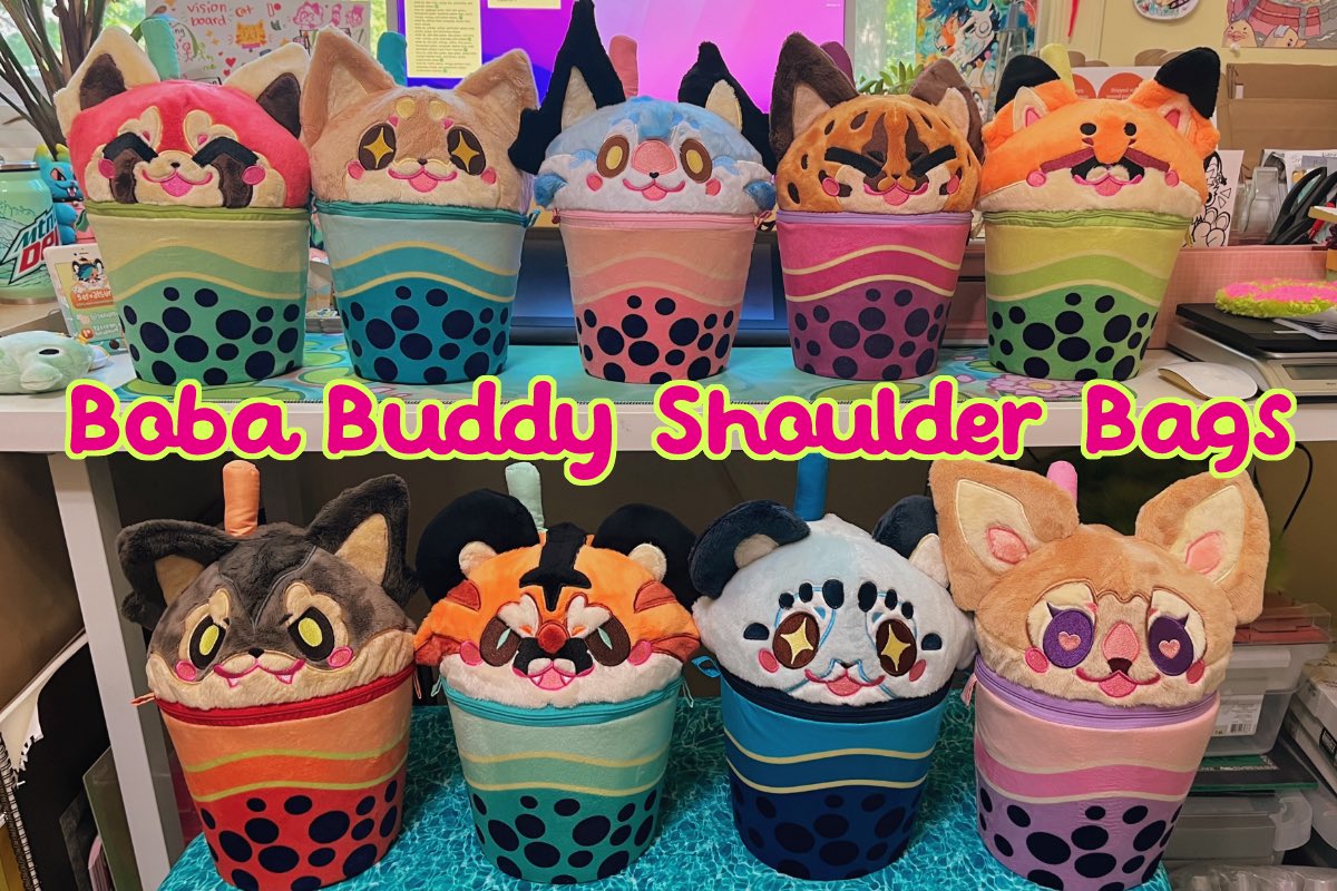 Finally prepping for the Boba Buddy Series 2 project and you can follow the Launch page for updates!! There will be some redesigned friends AND new furry friends + lots of other goodies! 💖

🔗 in 🧵

#furry #furryart #furryartist #furryfandom #furrycommunity
