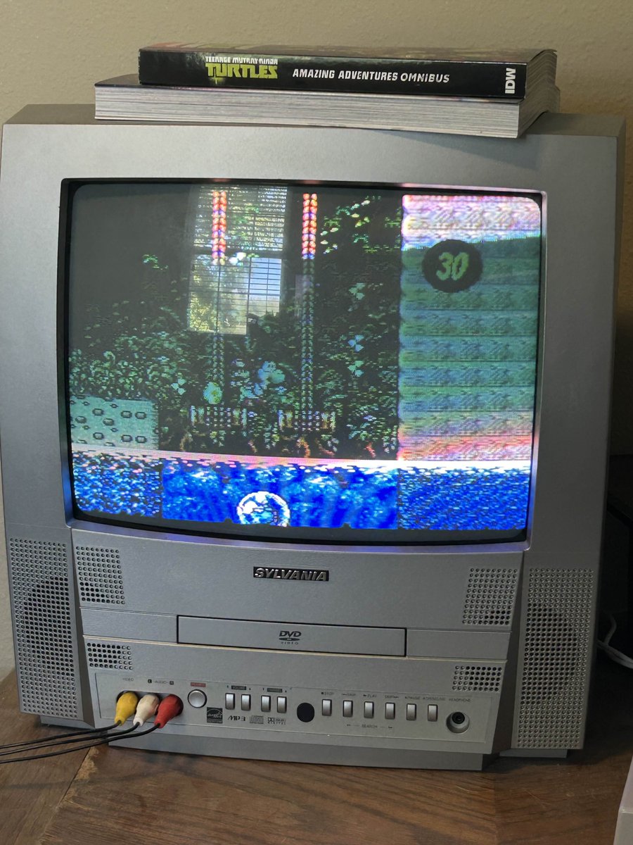 Been playing games on a CRT lately. I feel like the only reason I ever jumped on the HD retro console train was to record at a better resolution. This is a much better way to play these old games.
