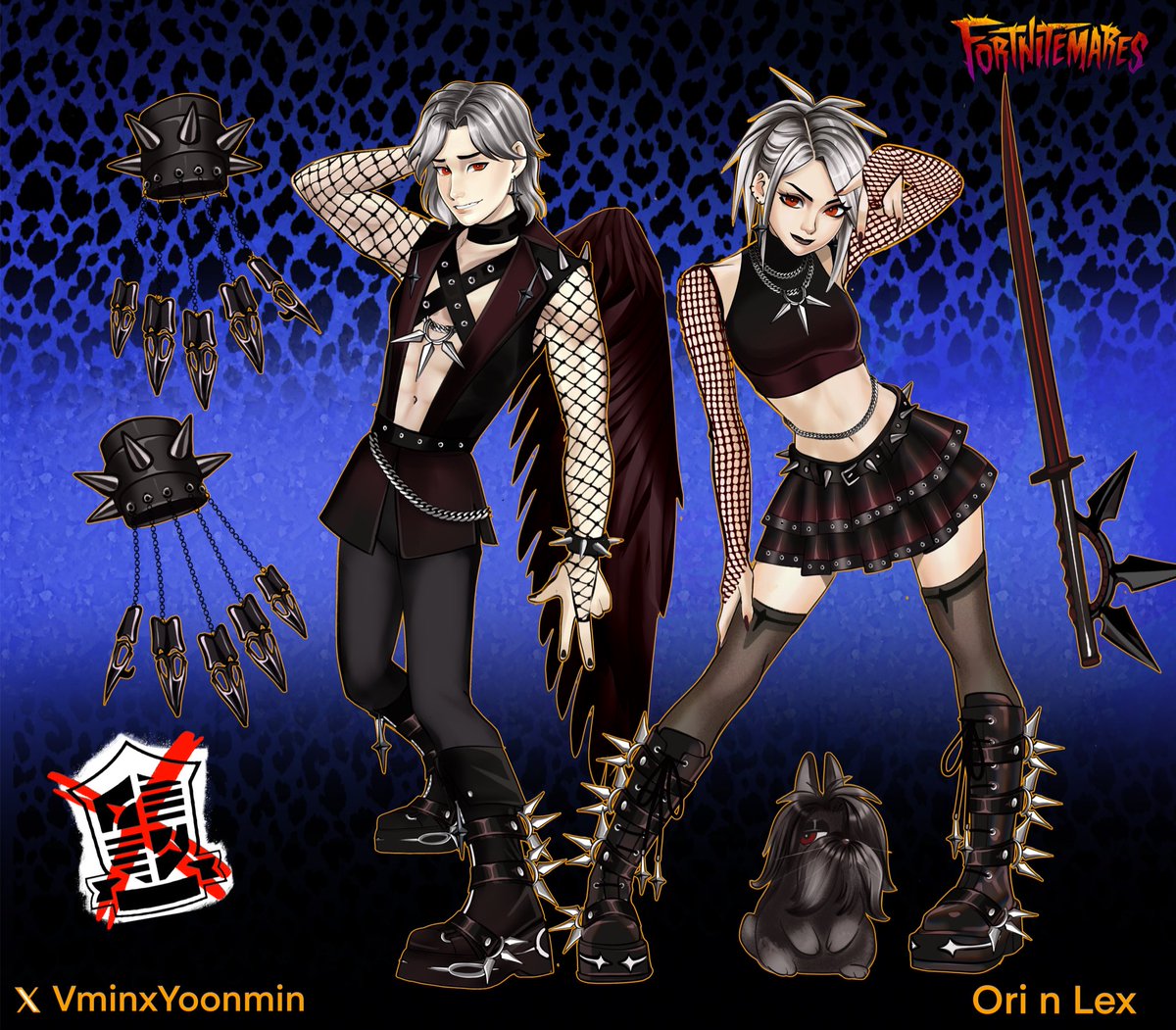 "Those twerps had better watch out! The villainous duo Lex and Ori have finally arrived to issue their challenge!"
Ty <a href="/VminxYoonmin/">Symmercy</a> for choosing me
#FortniteArt #Fortnite #fortniteconceptart #fortniteconcept

Edit style in comments