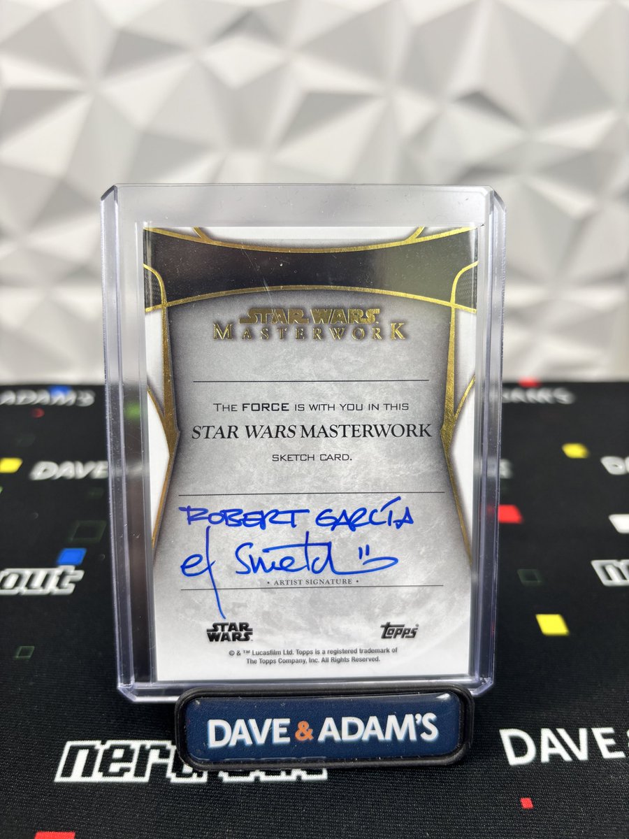 DA_NerdOut's tweet image. Two sick sketches we pulled today out of Star Wars Masterwork😮‍💨😎

@Topps @dacardworld
