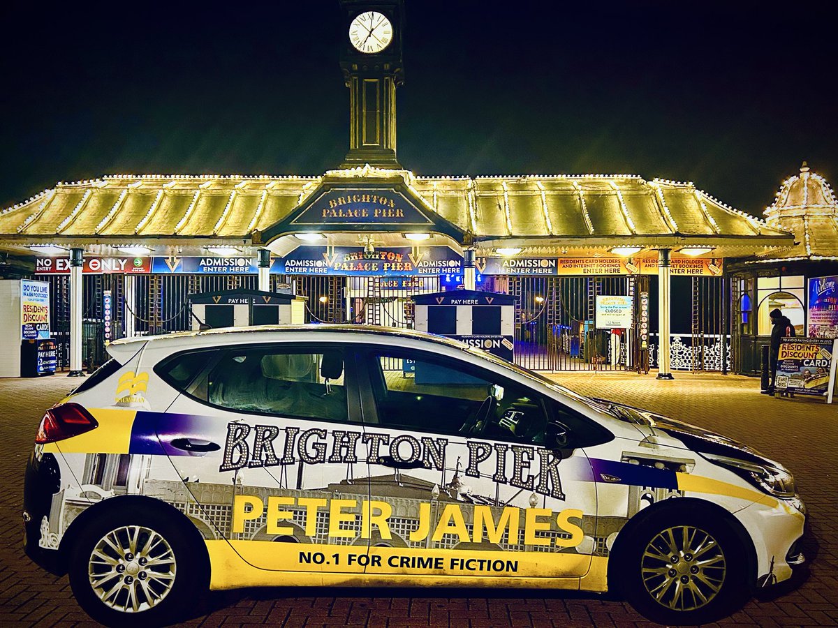 The real Roy Grace spotted at the launch of The Hawk Is Dead the new book from well-loved international and local crime writer <a href="/peterjamesuk/">Peter James</a> <a href="/BTNPalacePier/">Brighton Palace Pier</a>