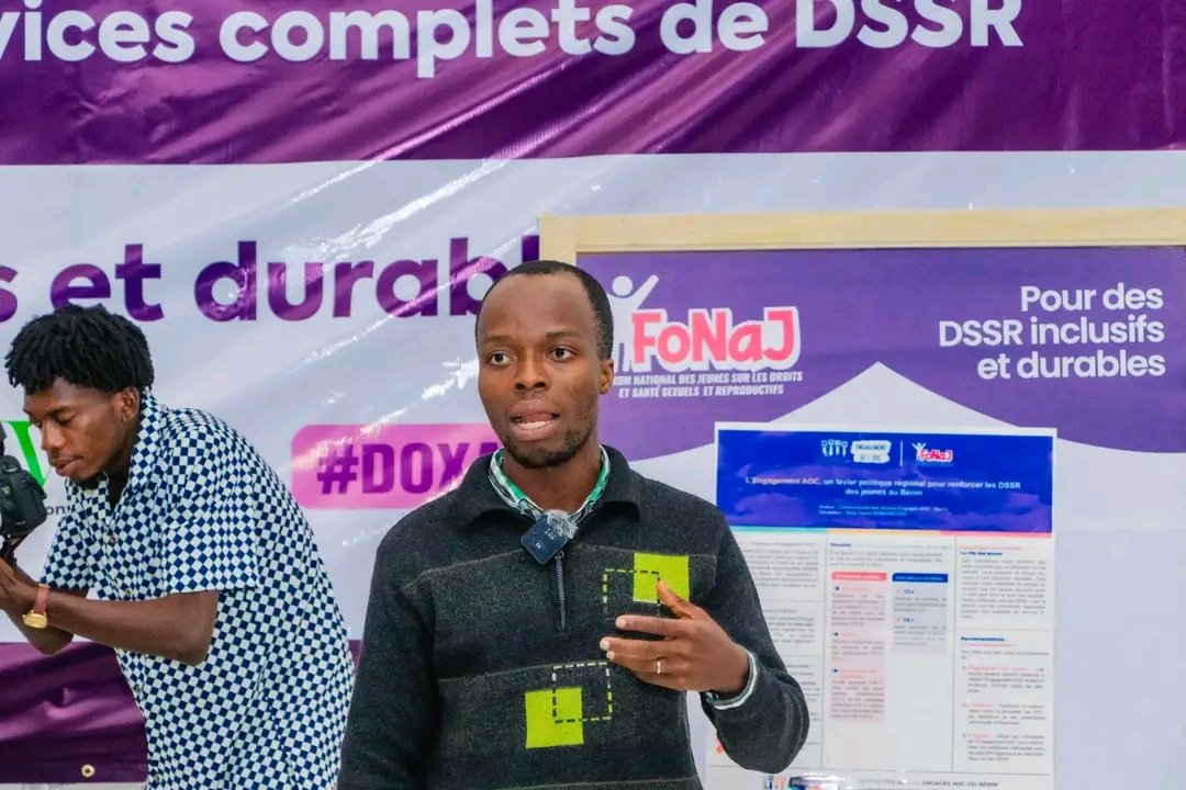 J’ai eu l’immense plaisir de participer au Forum National des Jeunes sur les Droits et la Santé Sexuelle et Reproductive (#FoNAJ #DSSR), où j’ai contribué en tant qu’auteur  autour d’un thème :
📚 « L’#autonomisation #juridique : une approche innovante pour les DSSR au Bénin ».