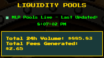 MLPProtocol's tweet image. The Master Liquidity Protocol is grabbing indirect trades on @AbstractChain between #ETH #PENGU #BIGCOIN #ABSTER and #USDC.
$MLP is compounding and buying back forever, while distributing rewards to stakers: mlp.fund