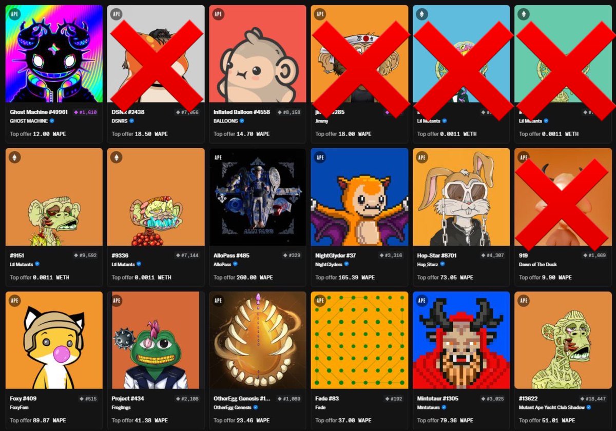 the GIVEAWAY continues🎁 (RARER prizes)

giving away one ApeChain NFTs from my collection!

all YOU have to do is comment ApeCoin + Hyperliquid