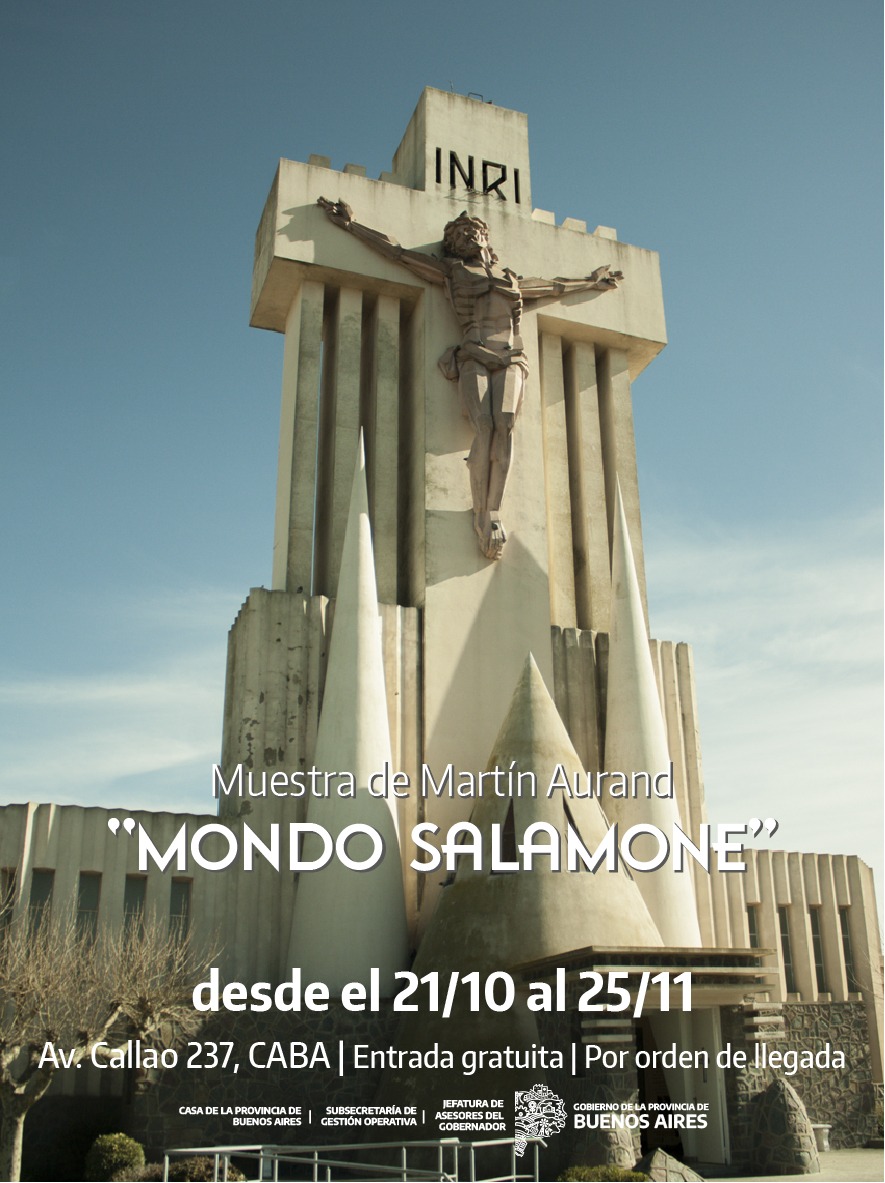 Estoy muy feliz de contarles que desde hoy pueden visitar mi muestra de fotos sobre la obra de Francisco Salamone en la <a href="/CasaPBA/">CasaPBA</a> 💫

📍 Casa de la Provincia de Buenos Aires (Callao 237, CABA)
🗓️ Del 21/10 al 25/11
🕘 Lunes a viernes, de 9 a 19 h
🎟️ Entrada libre y gratuita