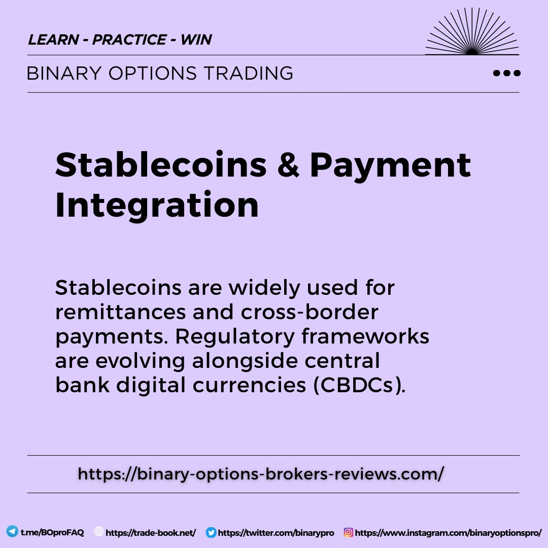 BinaryPro's tweet image. Stablecoins are quietly transforming the way money moves across borders. Unlike volatile cryptocurrencies, these digital assets are pegged to stable values like the US dollar, making them a reliable choice for international payments and remittances. Today, millions of users and…