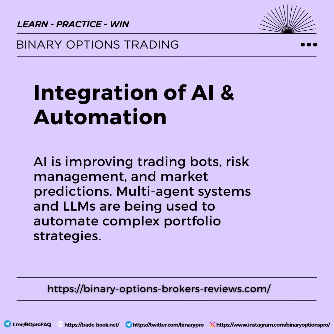 BinaryPro's tweet image. The integration of AI and automation is reshaping the future of trading. What once required hours of analysis and manual execution is now being handled by intelligent algorithms that never sleep. AI-driven trading bots are becoming more adaptive, capable of learning from live…