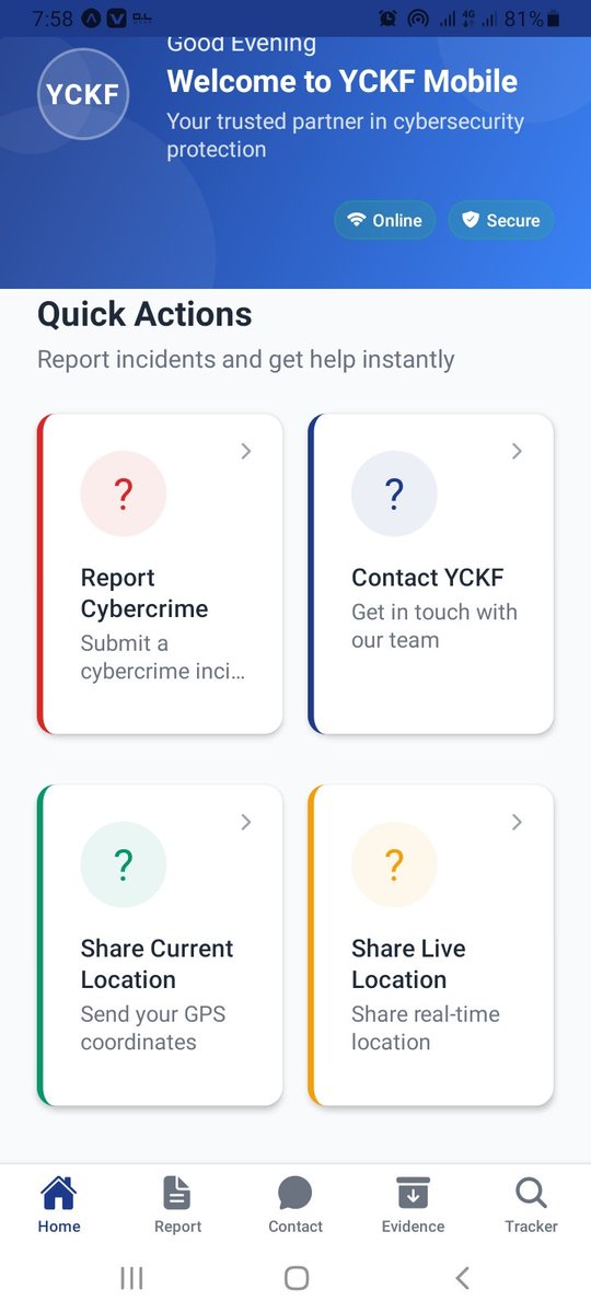 BienvenuGbeti's tweet image. You build your app using Android with "Expo Go". You don't need Android Studio. In just one week with React Native, I've built a Cybersecurity anomaly detection app that picks your location using GPS, where you can report any incidents on your device.