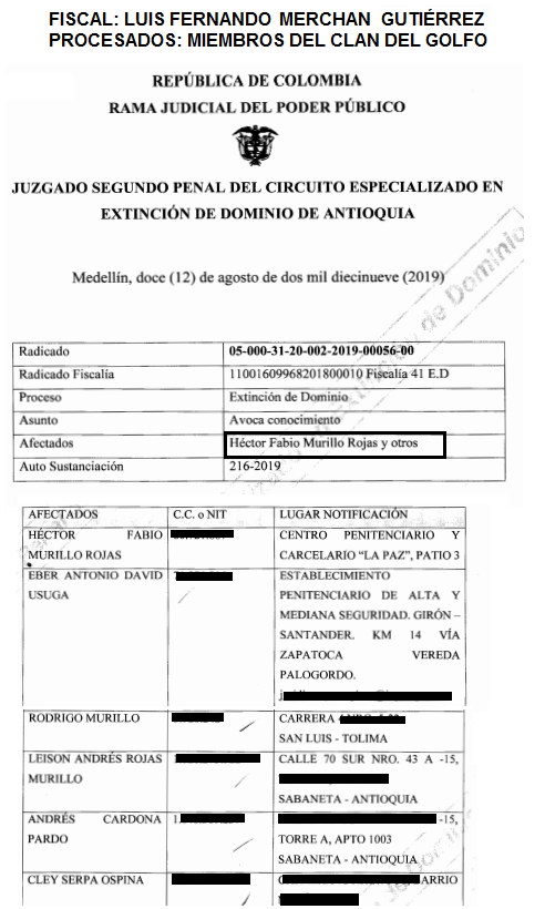 JuanPoe's tweet image. Por último el magistrado Merchán Gutiérrez que absolvió a Uribe tiene como hermano a Luis Fernando Merchán Gutiérrez un fiscal que coincidencialmente lleva procesos de lavado contra paramilitares y el Clan del Golfo en Antioquia y les da preacuerdos judiciales. ¿Lo sabía el país?