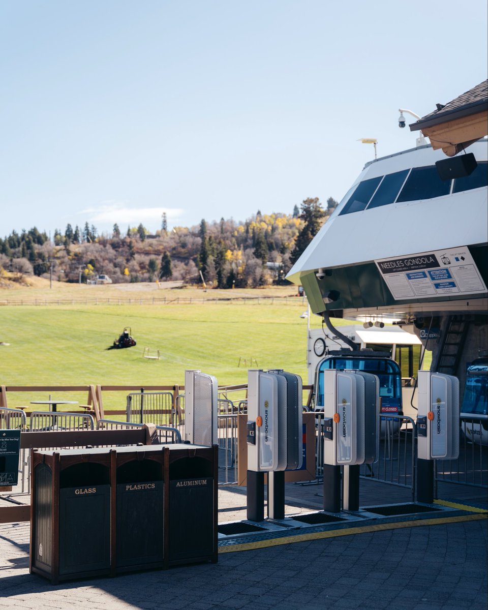 SnowbasinResort's tweet photo. Gates are in! Get ready for seamless entry into the lifts this season🙌

We made it baby.💙 https://t.co/H4UkBsmGg0