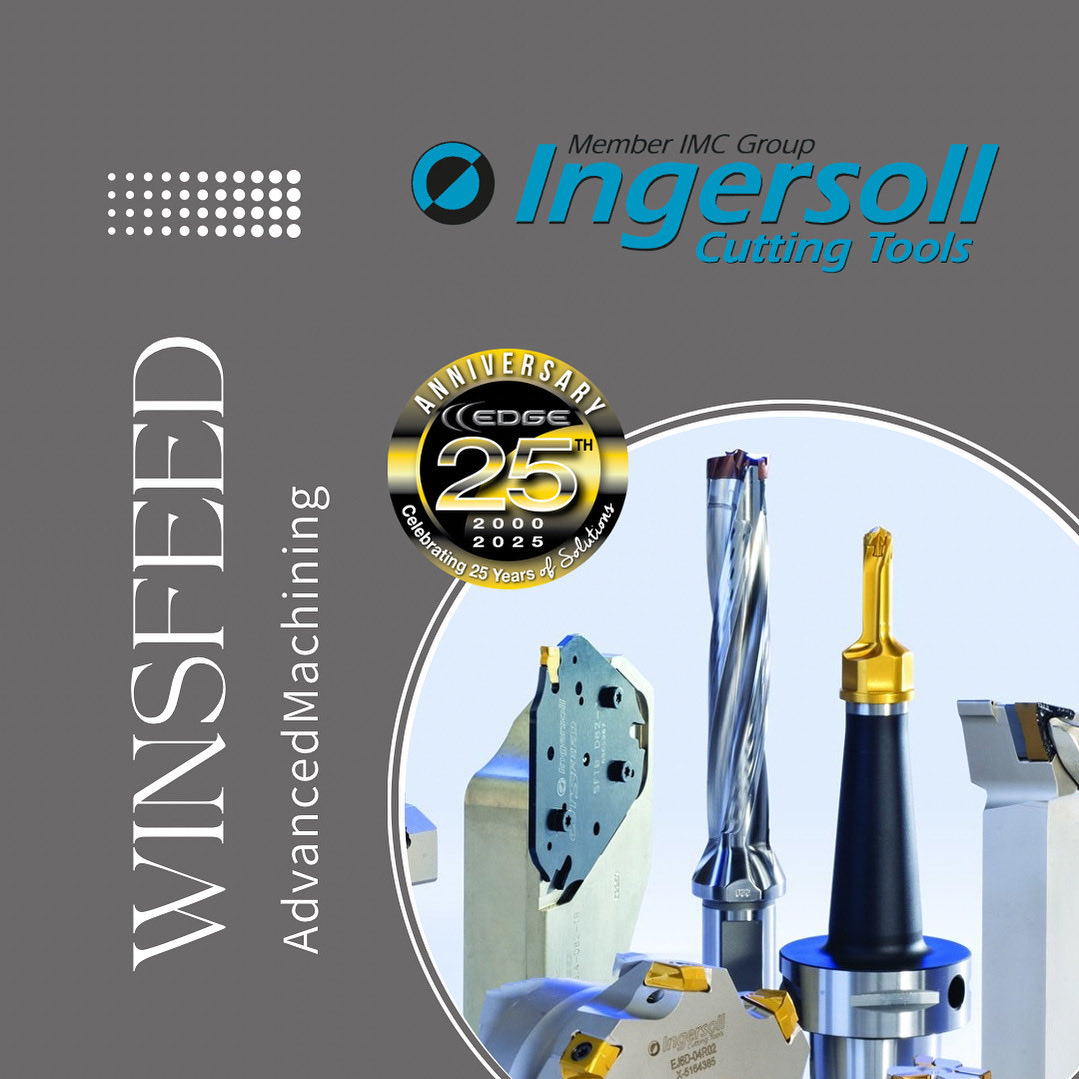 The Win S Feed line from <a href="/IngersollTools/">Ingersoll Cutting Tools</a> is an advanced machining line featuring milling, holemaking, turning, and more! To learn more, contact Edge today!

#EdgeProductionSupplies #TotalMachiningSolutions #Ingersoll #machinetools #YEG #YYC #YVR #WesternCanada #OilandGas