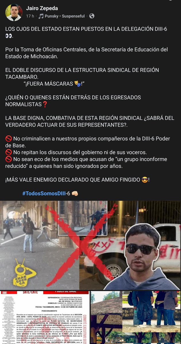 MarxArriaga's tweet photo. ¡Cuando el camino se pone duro, los duros siguen caminando!
¡No bajen la cabeza! El magisterio nacional reconoce esfuerzos y tarde o temprano caerán las máscaras
Los que prometen que mañana todo lo resolverán, deberían resolverlo todo hoy con el PPEF por aprobar en las cámaras https://t.co/P2Yfa6D5MQ