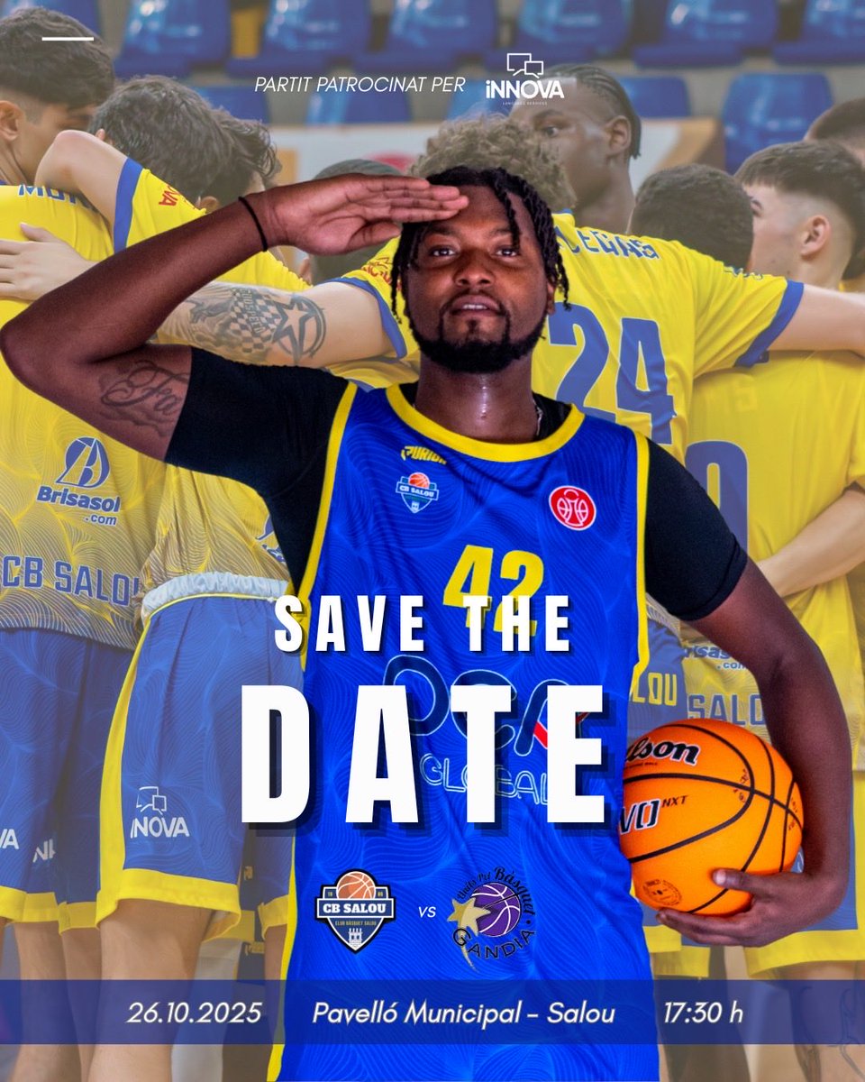 SAVE THE DATE

🚨 Aquest diumenge tornem a casa!

Encara no hem aconseguit la primera victòria al Pavelló… i volem que sigui aquest diumenge! 💪

Afició‼️, us necessitem més que mai per omplir les grades!

#sombàsquet #somsalou #sempreendavant #juntsfenthistòria #SegonaFEB