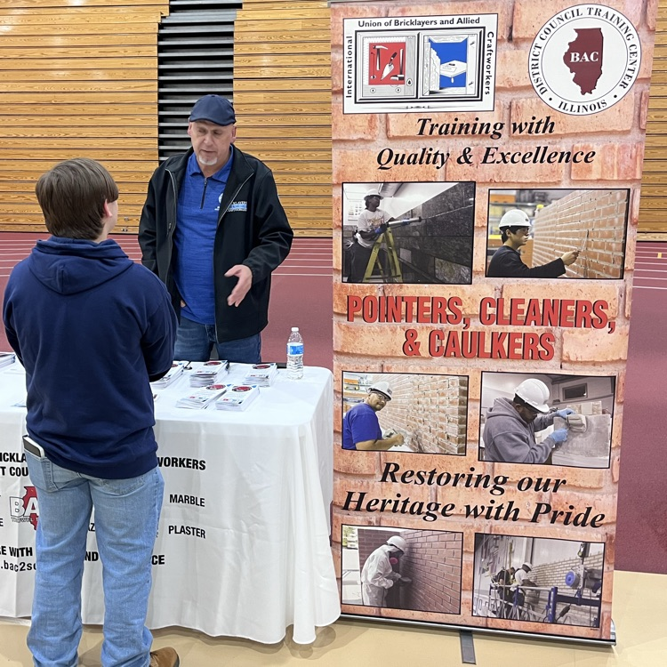 LW District Career &amp; Tech Dept hosted the annual Career Fair at Lincoln-Way Central. Over 40 employers and career paths came to showcase opportunities to over 700 LW students from the 3 campuses. Lincoln-Way students have a bright future!