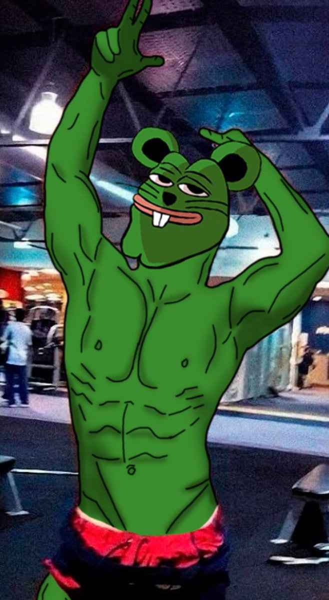 That_Dude__Jeff's tweet image. Doctors HATE this one little trick! 😳🤯

I nibbled $CHEESE for 30 days and went from that 🤮 to THIS 💪