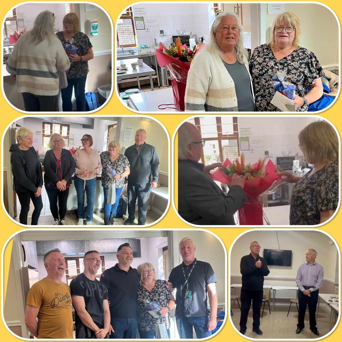 We said an emotional farewell to our Shirley this afternoon. Shirley retires on Sunday after 19 years of service. Shirley has worked mainly at our Rawling Way site. She will be much missed by her colleagues and residents too. Good luck for the future Shirley xx