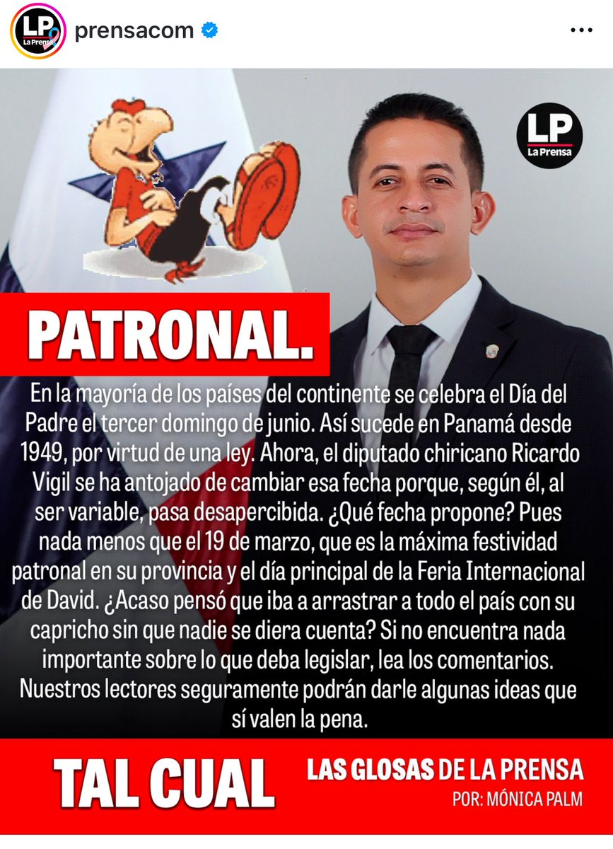 Es que hay tanto por hacer en favor del país educación, salud, canasta básica, apoyo al sector agropecuario en Bugaba y éste Sr se sale con está AWUEBASONNN tamos jodidosssss 🧐👎