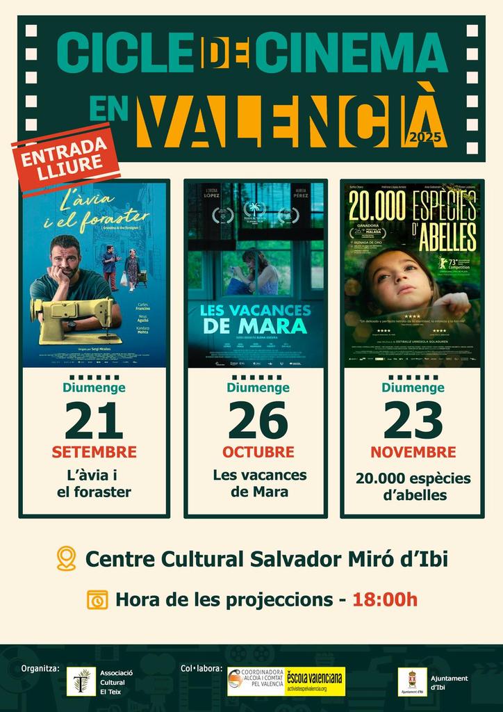 <a href="/lhortateatre/">L'Horta Teatre</a> <a href="/SelvaNua/">Selva nua</a> <a href="/TeatreMicalet/">Teatre Micalet</a> 2/4 d'1hV"Encantats" a VLC/salaOffKids

6hV
✓ #CantdEstil a VLC/<a href="/La_Beneficencia/">CC La Beneficència</a>
✓"Les vacances de Mara" a Ibi/CCultura

7hV
✓ "Postals" a VLC/teatre Rialto

Fires a Girona:
* 6hV #OrquestraMarabella a l'Envelat
* 7hV <a href="/ginestaoficial/">Ginestà</a> <a href="/svetlanamarrana/">svetlana</a> <a href="/_triquell/">triquell</a> a laCopa