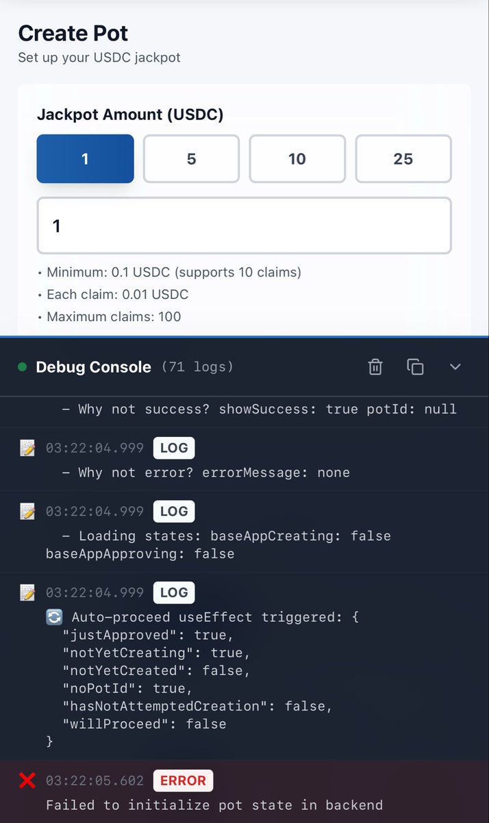 BaseCitizensX's tweet image. Thus is How the debugging looks like… 👀