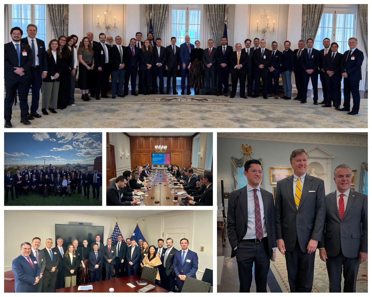 El Pdte. <a href="/fcervantes5/">Francisco Cervantes Díaz</a> y la delegación mexicana participaron en el primer día de actividades del México Day. 

Se sostuvieron reuniones con Christopher Landau, Secretario Adjunto del <a href="/StateDept/">Department of State</a>; altos funcionarios de la <a href="/USTradeRep/">United States Trade Representative</a>, William Kimmitt, Subsecretario del <a href="/CommerceGov/">U.S. Department of Commerce</a>