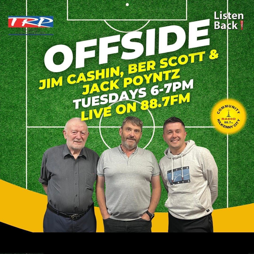 CRKC 88.7FM (@crkc1) on Twitter photo Off-Side Soccer on CRKC with Jim and Ber and jack - Tue. 21.10.2025 open.spotify.com/episode/58Bxmx… <a href="/CRKC1/">CRKC 88.7FM</a> <a href="/crkcsport/">CRKC Sport 📻</a> <a href="/treacy_pat/">KCR Sport</a> <a href="/nickeybrennan/">Nickey Brennan</a> <a href="/JimToolfast/">Jim Cashin</a> Off-Side Soccer on CRKC with Jim and Ber and jack - Tue. 21.10.2025 open.spotify.com/episode/58Bxmx… <a href="/CRKC1/">CRKC 88.7FM</a> <a href="/crkcsport/">CRKC Sport 📻</a> <a href="/treacy_pat/">KCR Sport</a> <a href="/nickeybrennan/">Nickey Brennan</a> <a href="/JimToolfast/">Jim Cashin</a>