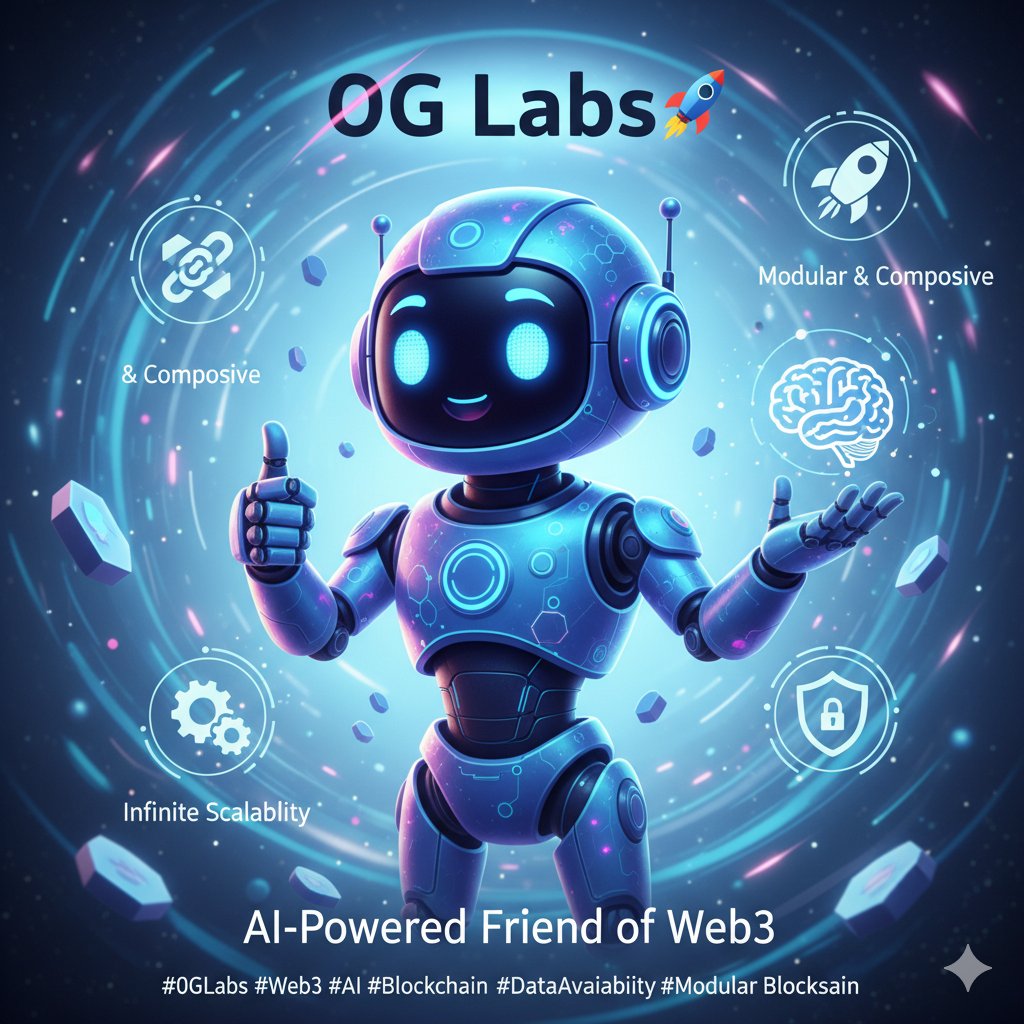 cryptominerapp's tweet image. 🤖 Meet @0G_labs the AI-Powered Friend of Web3! 🚀
Tired of slow, clunky blockchain infrastructure? So are we! That's why we built 0G Labs (Zero Gravity) — your new best friend for building the next generation of AI-driven decentralized apps!
Think of us as the superhero of…