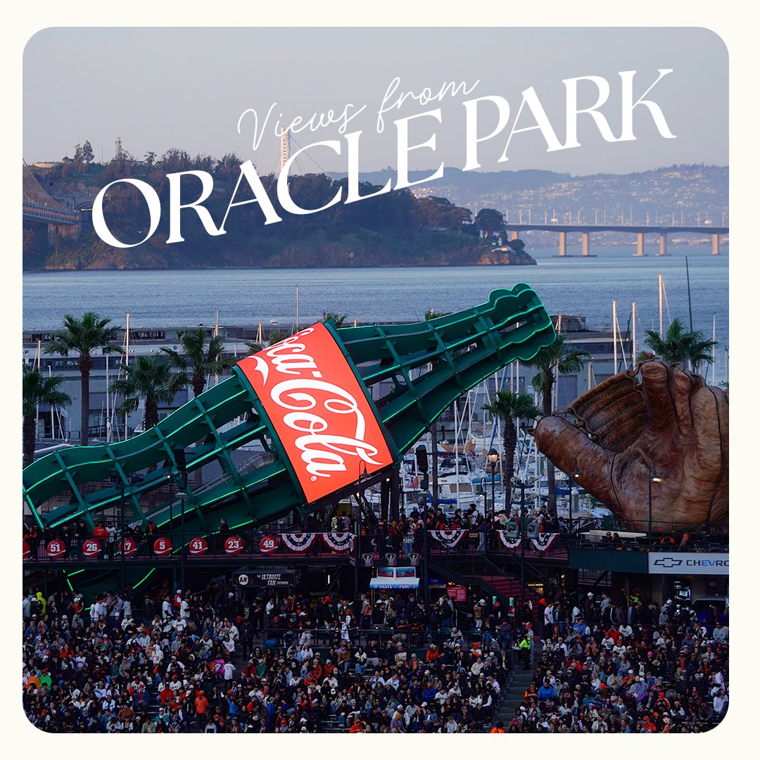 OracleParkSF's tweet image. with love, from Oracle Park 💌