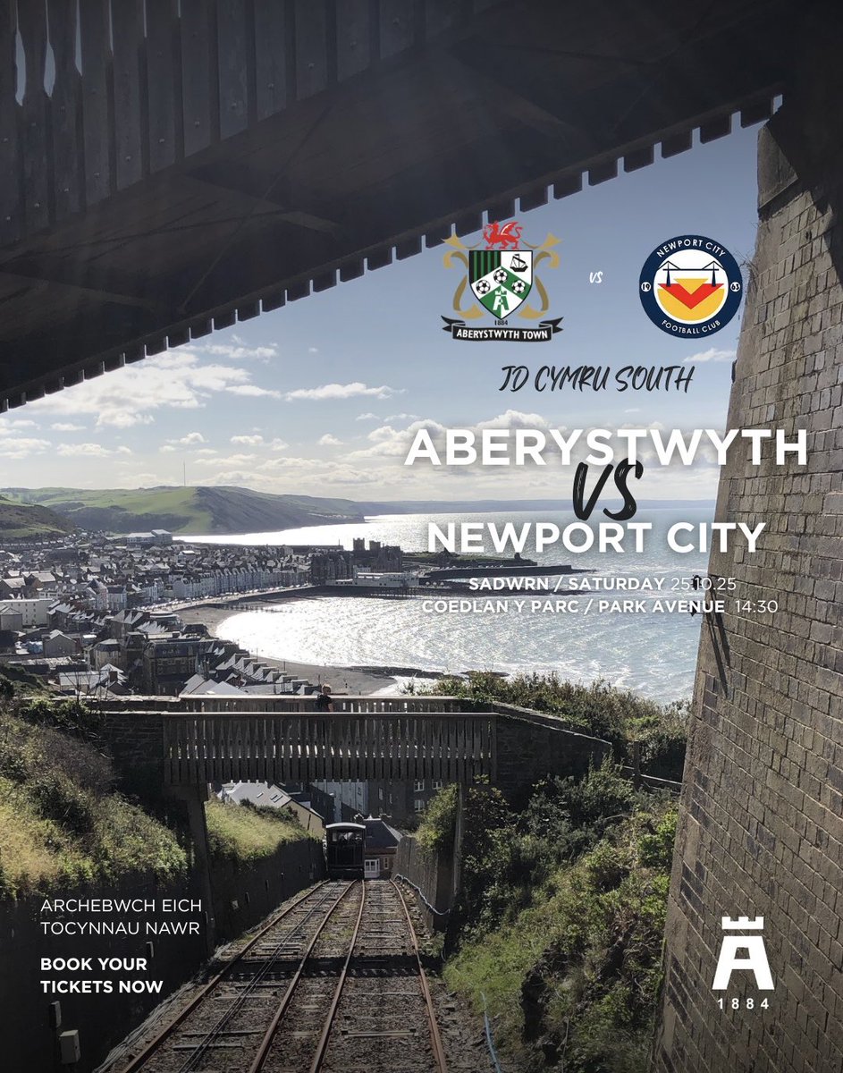 AberystwythTown's tweet image. ❗️𝐍𝐄𝐒𝐀𝐅 / 𝐍𝐄𝐗𝐓 𝐔𝐏❗️

Back to league action this weekend as Town look to make it four league wins in-a-row, welcoming @NewportCity_FC to @AberUni Park Avenue for the first time.

See you there, #GreenArmy 💚

#AberFelUn | #AberAsOne