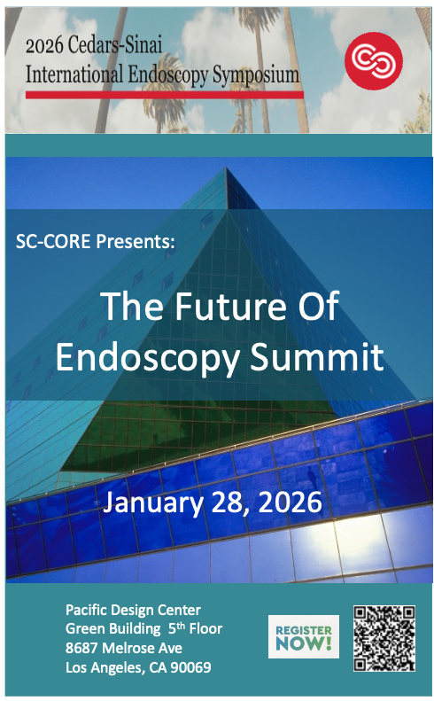 KennethParkMD's tweet photo. 🚀 The Future of Endoscopy is Here!
Join us at the SC-CORE / Future of Endoscopy Summit — where robotics, AI, and energy innovation redefine minimally invasive care.
📍 Pacific Design Center, Los Angeles
📅 Jan 28 2026
#Endoscopy #Robotics #Innovation #CedarsSinai https://t.co/KDXdI6XUy1