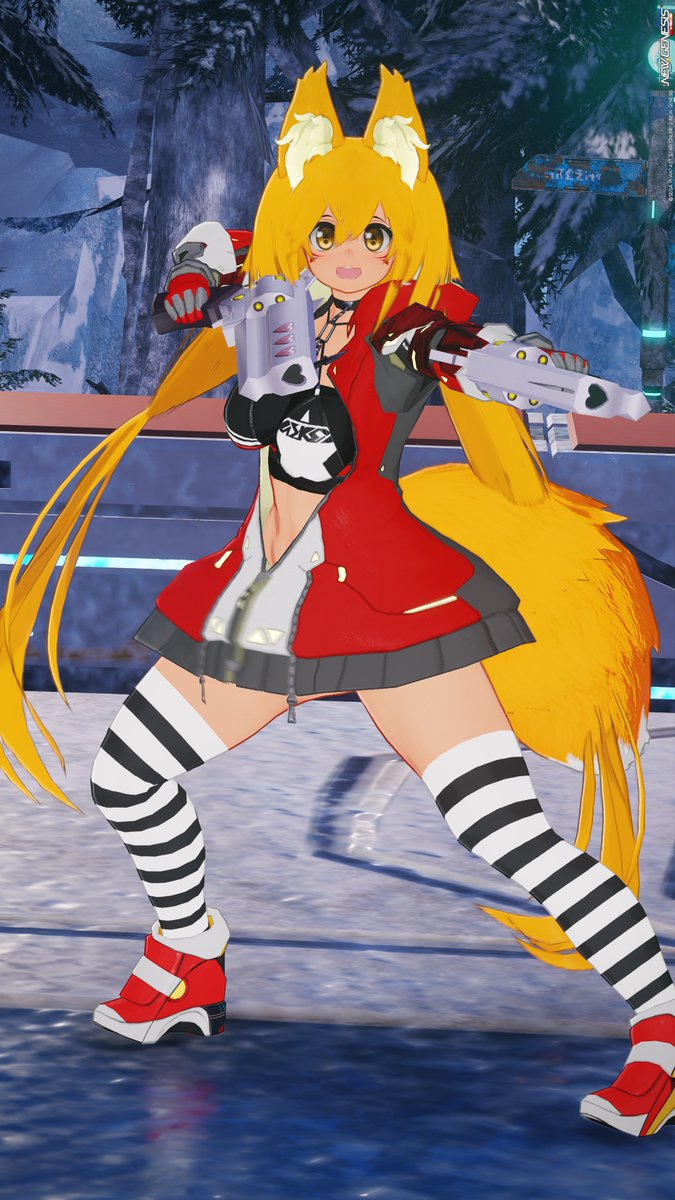 powerbareru's tweet image. ラスターのパーカーでいい感じのコーデできた！
#PSO2_NGS 
#メンテの日なのでSS貼る