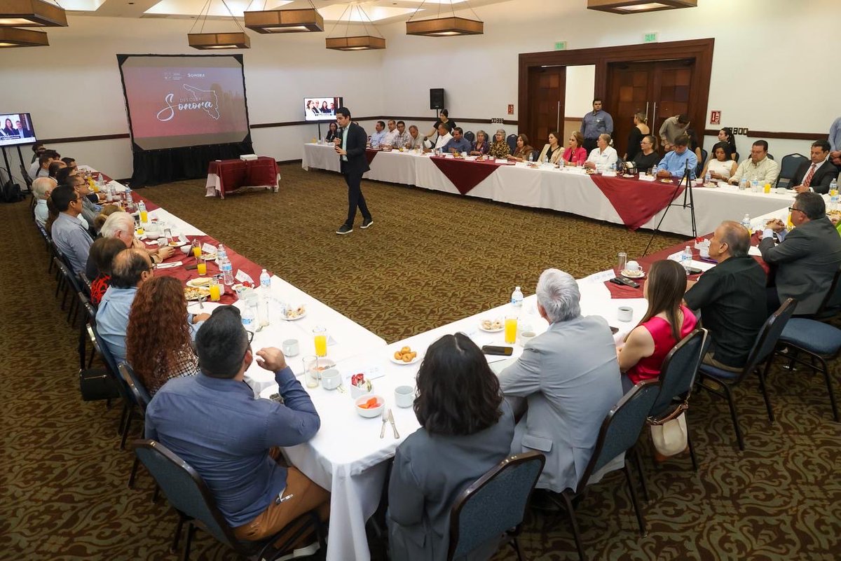 Construyendo un Sonora más próspero, responsable y comprometido con la educación de las próximas generaciones de talentosos jóvenes, esta mañana participamos durante una reunión muy productiva a cargo de <a href="/ConsejoINCIDE/">Revista INCIDE</a>, junto a representantes y/o presidentes empresariales,