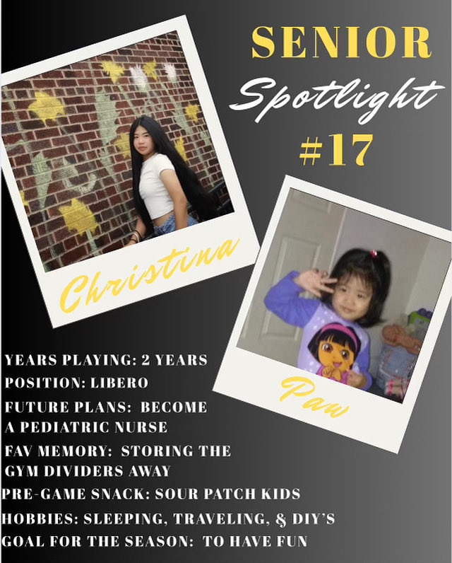 GreeceAthenaVB's tweet photo. Senior Spotlight Day 3 https://t.co/qr8lYVpNCd