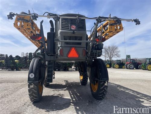 FarmsNews's tweet image. 2022 Hagie STS12 👇

120' hybrid boom with 20" spacing, ExactApply, Ultimate Cab, VF380/105R50, side fill, rear boom, and more.

usfarmer.com/chemical-and-f…

#Sprayer