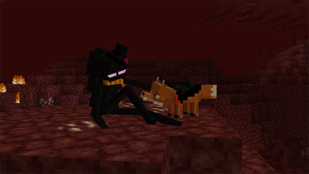 Minecraft Fox! tweet media