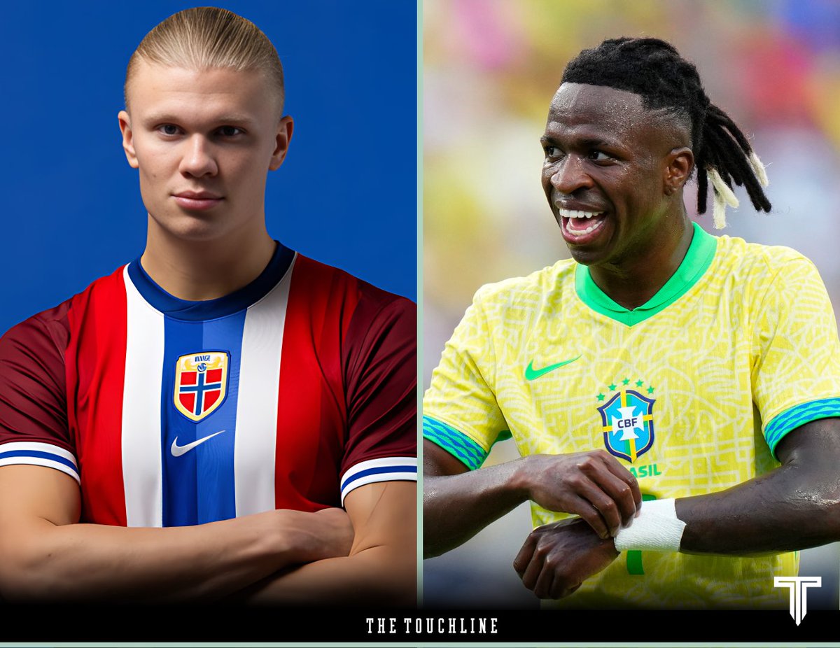 TouchlineX's tweet image. 🚨 𝗖𝗥𝗔𝗭𝗬 𝗙𝗔𝗖𝗧: It&apos;s October and Erling Haaland is only 2 goals away from equalling Vinicius&apos;s goal tally in in 2023/24, of which people stated he was robbed from the Ballon d&apos;Or.