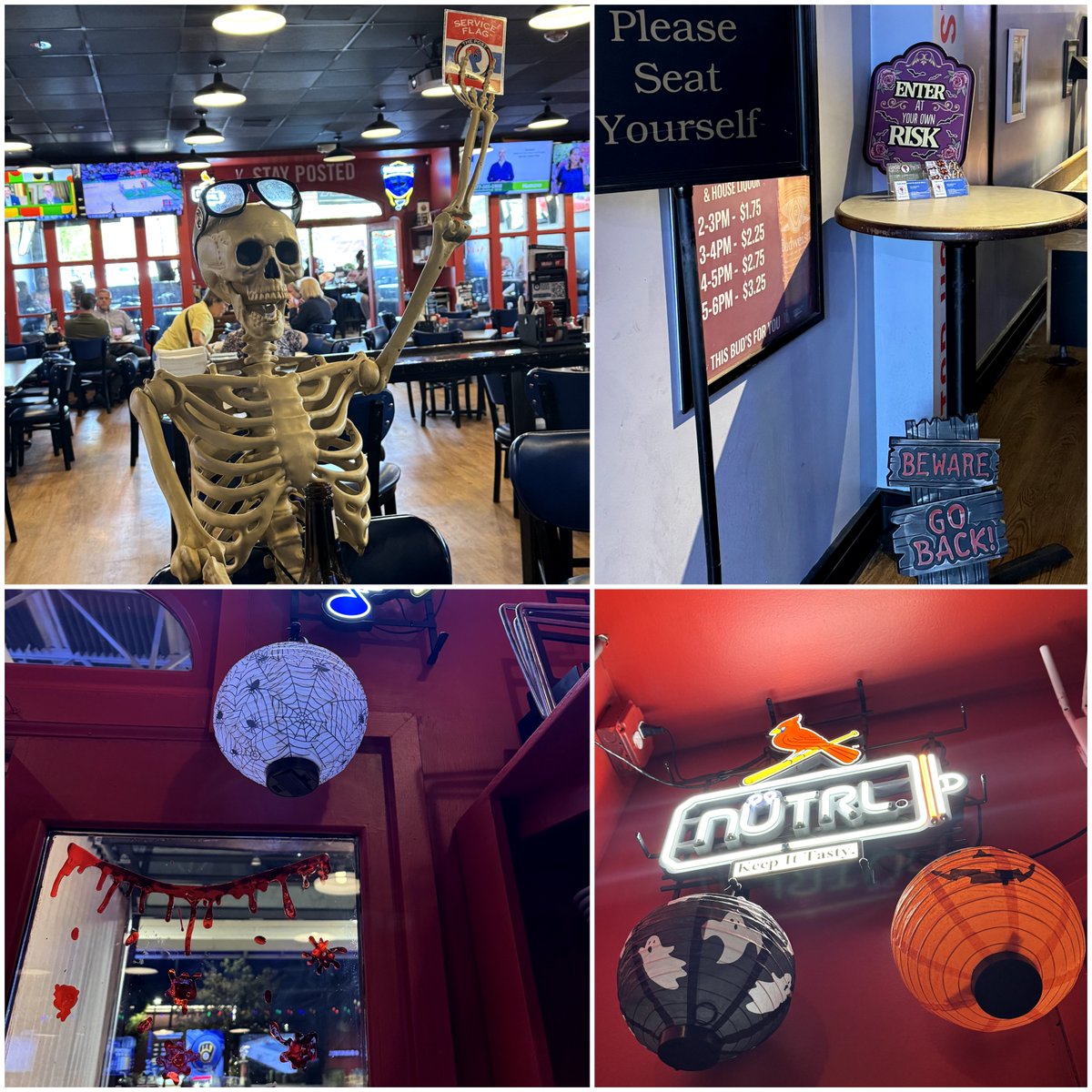 💀Skelly needs a friend!!😱

🍻So Post Up tonight w/ Blues specials starting @ 7pm! 🥅 ow.ly/hgK150XfQHa 🎃 #StayPosted