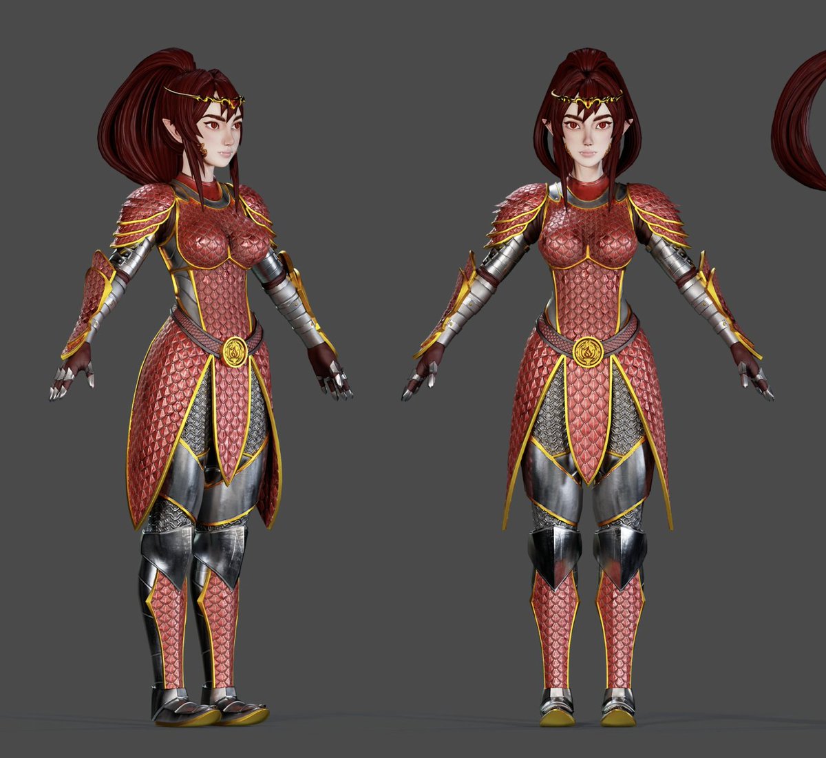 🔥 Early week leak! This body fits the Flame Kojin waifu perfectly, radiating pure power and elegance ❤️🔥