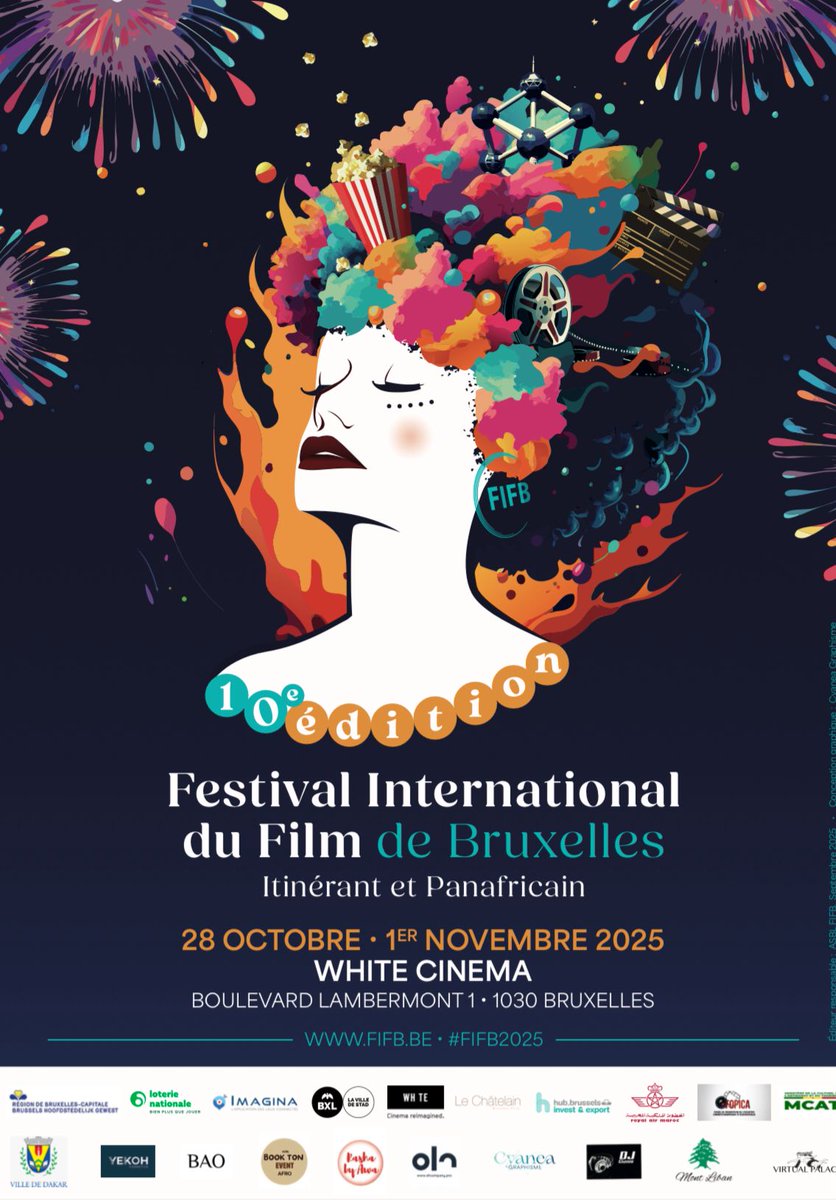 l ne reste plus que quelques jours avant le lever de rideau au White Cinema pour la 10ᵉ édition du Festival International du Film de Bruxelles (FIFB) !

Préparez-vous à vivre une expérience cinématographique unique .