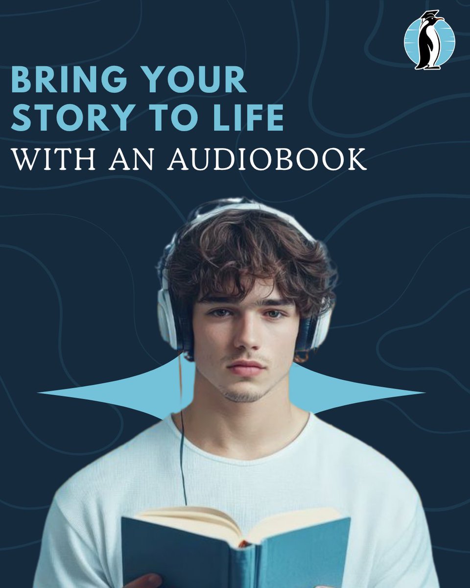 penguinpub's tweet photo. Bring Your Story to Life with an Audiobook Crafted by Our Skilled TeaBring Your Story to Life with an Audiobook Crafted by Our Skilled Team.

Contact us for more details:
https://t.co/sSzWoZ2Aeo

#writingservices #creativewriting #storytelling #booklovers #viralposts https://t.co/Bxzno6YxCw