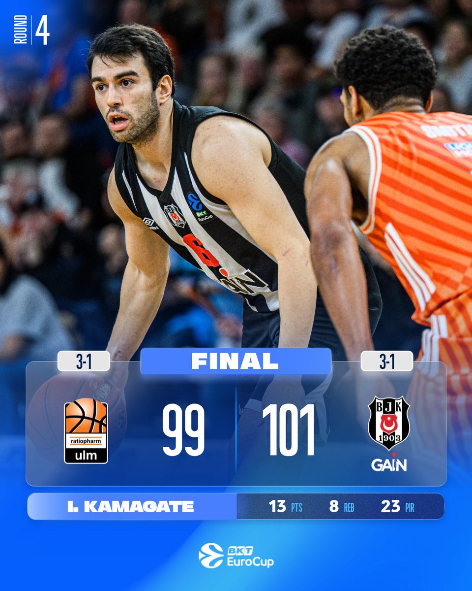 An incredible game finish 🦅🦅🦅

Anthony Brown takes the stage and <a href="/BJK_Basketbol/">Beşiktaş GAİN</a> wins 🔥

#RoadToGreatness